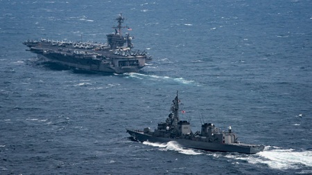 Tin thế giới - Lầu Năm Góc phản ứng sau tuyên bố đánh chìm tàu Mỹ của Triều Tiên