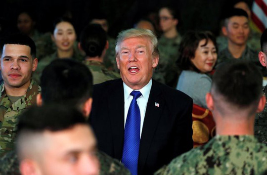 Tin tức - Mỹ bác tin Tổng thống Trump muốn rút bớt quân khỏi Hàn Quốc