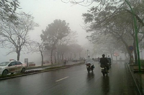 Tin trong nước - Tin tức dự báo thời tiết mới nhất hôm nay 28/2: Hà Nội mưa rét