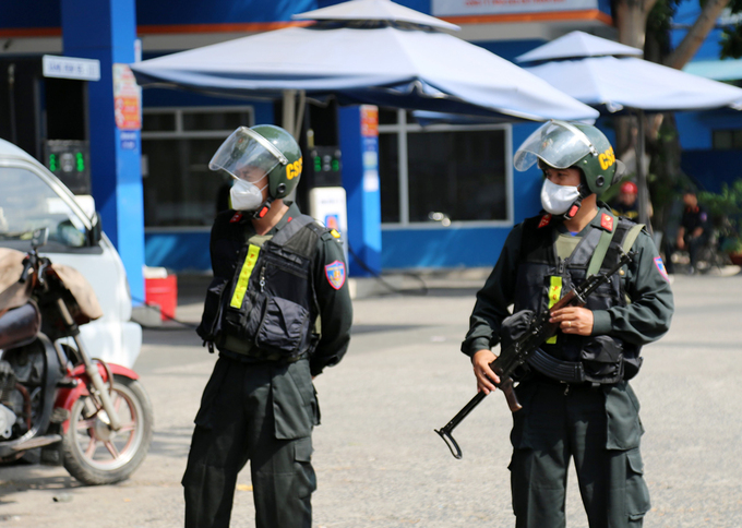 An ninh - Hình sự - Vì sao cảnh sát vũ trang phong tỏa cây xăng ở Gò Vấp, TP.HCM?