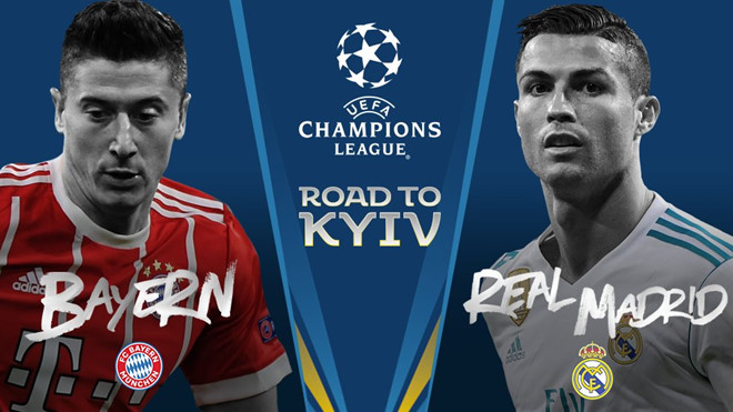 Tin tức - Bốc thăm bán kết Champions League: Real Madrid đại chiến Bayern Munich
