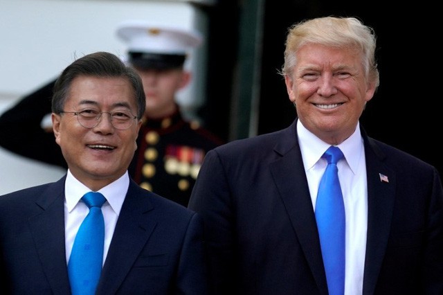 Tin tức - Tổng thống Hàn Quốc: Ông Trump xứng đáng nhận Nobel Hòa bình