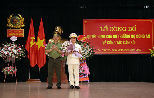 Tin trong nước - Bổ nhiệm Đại tá Bùi Đức Hải giữ chức Giám đốc công an tỉnh Thái Nguyên