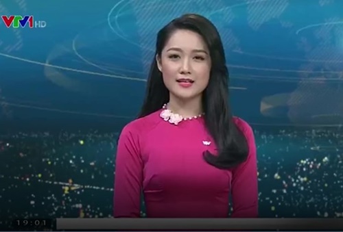 Tin tức giải trí - BTV Khánh Trang cùng với Thu Hà là gương mặt mới của Thời sự 19h VTV (Hình 4).