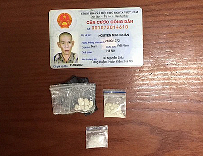 Pháp luật - Hà Nội: Bắt giữ đối tượng tàng trữ ma túy đầu năm mới