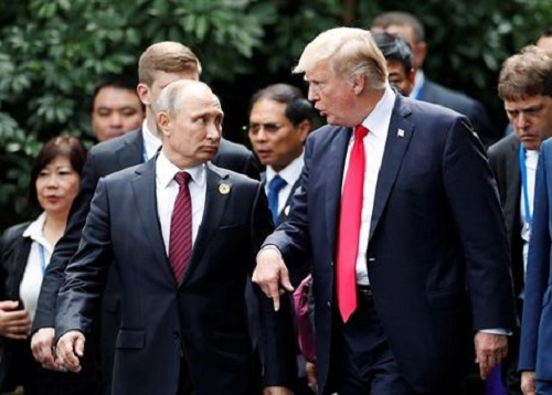 Tin thế giới - Gặp nhanh ở APEC, Tổng thống Trump tin ông Putin không can dự bầu cử Mỹ