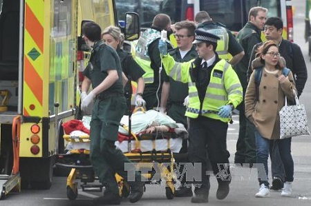 Tin thế giới - Lãnh đạo thế giới đồng loạt lên án vụ khủng bố ở Anh
