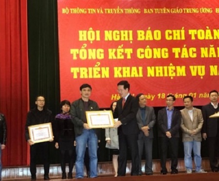 Tin trong nước - Loạt bài chôn chất thải Formosa đạt giải A Báo chí Trần Phú (Hình 2).