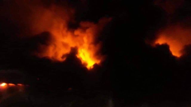 Tin trong nước - Hải Phòng: Cháy lớn tại công ty giày da, khoảng 1.000m2 nhà xưởng bị thiêu rụi