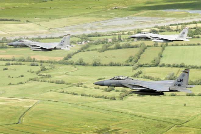 Tin thế giới - Tiêm kích của Không quân Mỹ rơi gần bờ biển nước Anh