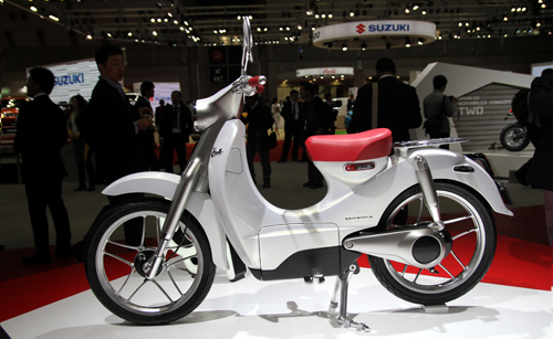 Thế giới Xe - Honda giới thiệu mẫu xe scooter chạy điện 