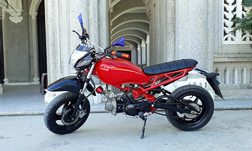 Ôtô - Xe máy - Xuất hiện bản độ Honda Wave cực chất cho nữ biker