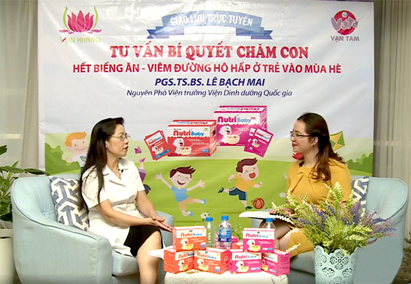 Sức khoẻ - Làm đẹp - PGS.TS.BS Lê Bạch Mai giới thiệu đến hàng nghìn mẹ Việt giải pháp trị biếng ăn cho trẻ chỉ với cốm NutriBaby (Hình 3).