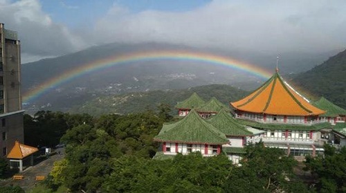 Tin thế giới - Hi hữu: Cầu vồng kéo dài suốt 9 tiếng đồng hồ ở Đài Loan