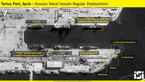 Tin thế giới - 10 tàu chiến Nga rời cảng Syria trong lúc ‘nước sôi lửa bỏng’