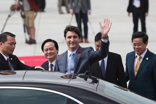 Tin tức - Thủ tướng Canada Justin Trudeau đã đến Đà Nẵng dự APEC (Hình 3).