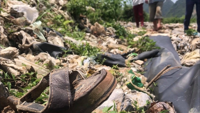 Tin tức - Thuê đất “đổ bậy” 600 tấn rác ở Hòa Bình: Huyện Lương Sơn “loay hoay” xử lý 