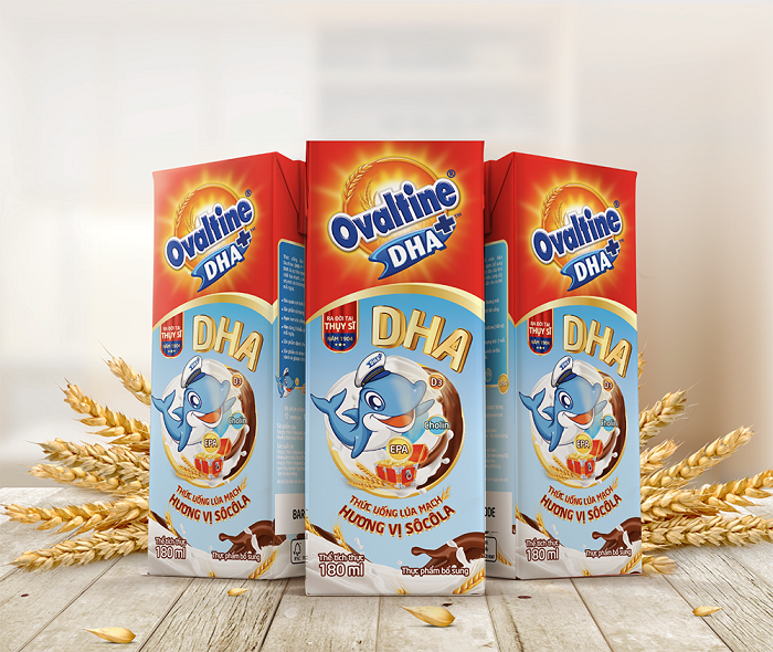 Cần biết - Ovaltine lần đầu tiên ra mắt sản phẩm ca cao lúa mạch có chứa DHA
