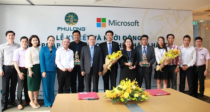 Cần biết - Phú Long cùng Microsoft Việt Nam chính thức công bố hợp tác chiến lược về công nghệ