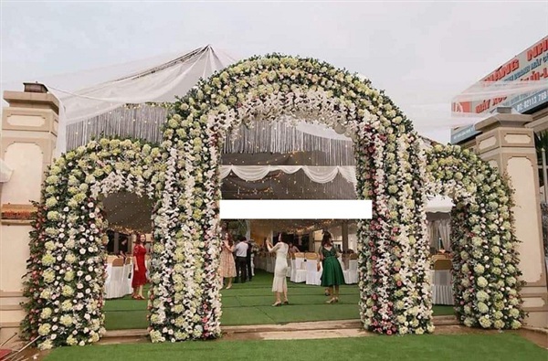 Tin tức - Hình ảnh cô dâu xinh đẹp trong đám cưới siêu khủng chi gần 1 tỷ đồng làm rạp ở Vĩnh Phúc (Hình 7).
