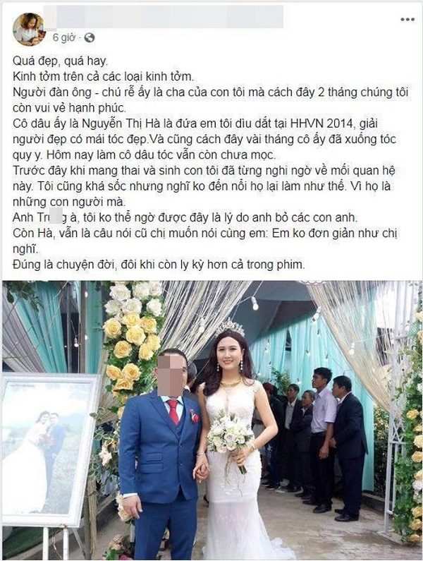 Tin tức - Bị tố giật chồng, thí sinh Hoa hậu Việt Nam vừa xuống tóc đi tu lên tiếng (Hình 2).