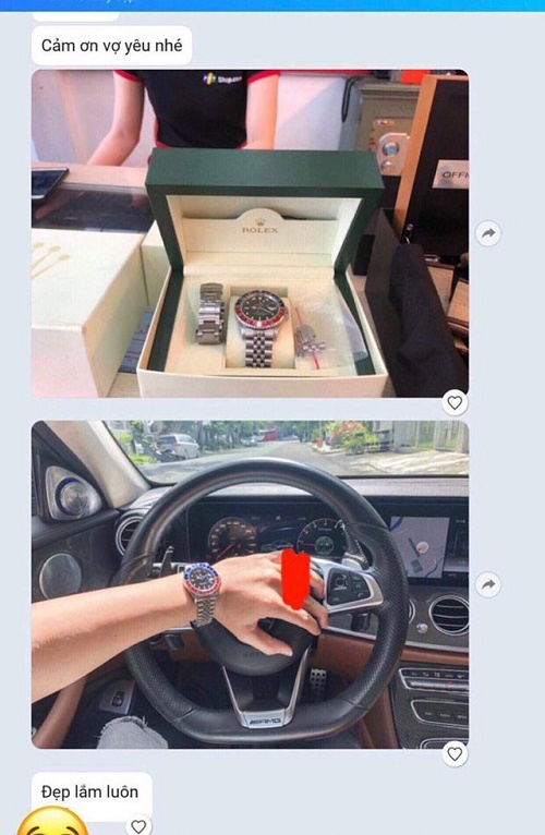 Cộng đồng mạng - Mạnh tay chi 329 triệu mua đồng hồ tặng bạn trai, cô gái nhận cái kết không ngờ (Hình 2).