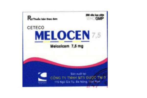 Sức khoẻ - Làm đẹp - Thu hồi thuốc trị khớp Ceteco Melocen 7,5 của công ty Dược TƯ 3 trên toàn quốc