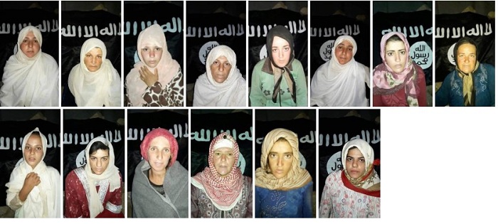 Tin thế giới - IS đe dọa thiêu sống nhiều phụ nữ và trẻ em Syria bị bắt làm con tin 