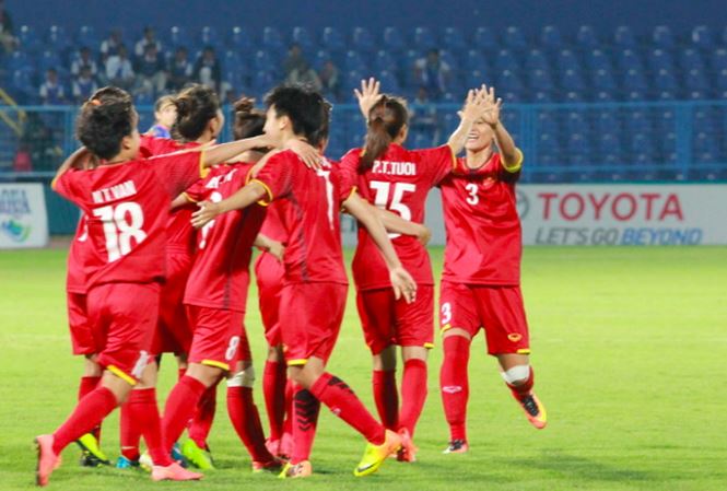 Tin tức - Hạ Thái Lan, Việt Nam giành vé vào tứ kết bóng đá nữ ASIAD