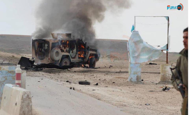 Tin thế giới - Đánh bom liều chết nhằm vào đoàn xe quân sự Mỹ tại 'chảo lửa' Syria