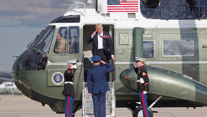 Tin thế giới - Siêu trực thăng Marine One của Tổng thống Mỹ vừa được chuyển tới Việt Nam có gì đặc biệt?