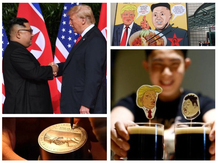 Tin thế giới - Người dân Singapore 'hốt bạc' nhờ những cách sáng tạo 'ăn theo' Hội nghị Thượng đỉnh Mỹ-Triều