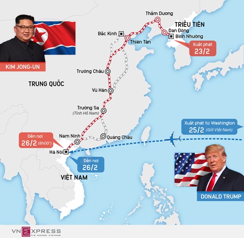 Tin thế giới - Đoàn tàu chờ Chủ tịch Triều Tiên Kim Jong-un đã về tới Bình Nhưỡng (Hình 2).