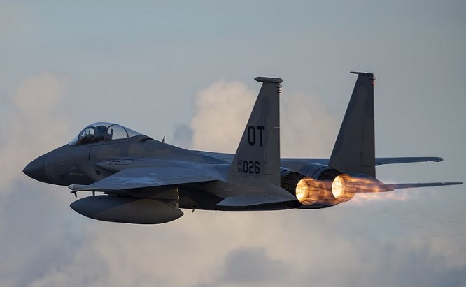 Tin thế giới - Trung úy Mỹ thiệt mạng khi lái tiêm kích F-15C tham gia đánh chặn máy bay giả định