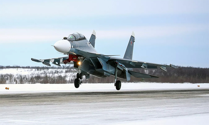 Tin thế giới - 'Hổ mang chúa' Su-30 rơi tại Nga, nghi bị đồng đội bắn nhầm 