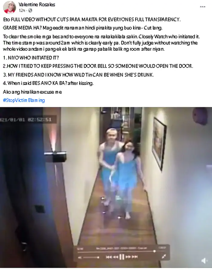Tin tức giải trí - Vụ á hậu Philippines chết trong khách sạn: Người đàn ông hôn nạn nhân trong clip lên tiếng