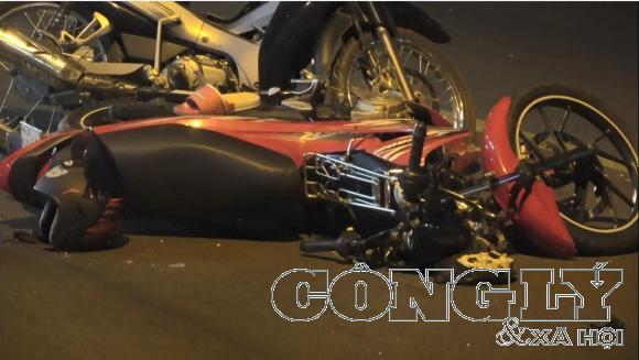 Tin trong nước - Bình Dương: Hai xe máy tông trực diện, 4 người nguy kịch