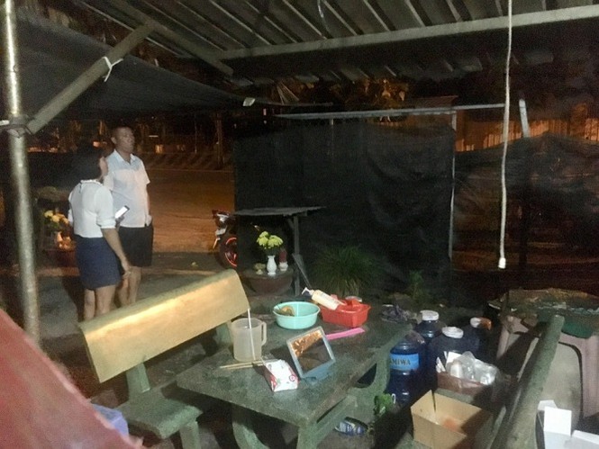 Tin trong nước - Bình Dương: Quán cà phê bị hai nam thanh niên lạ mặt ném 'bom xăng' lúc nửa đêm