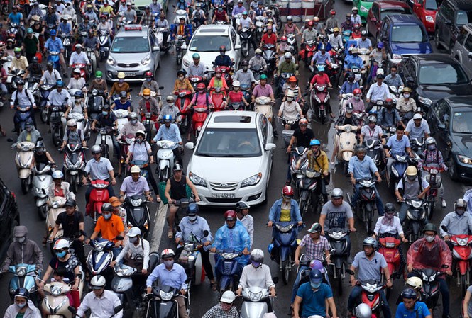 Tin trong nước - Hà Nội tiếp tục hoàn thiện đề án cấm xe máy vào nội thành năm 2030