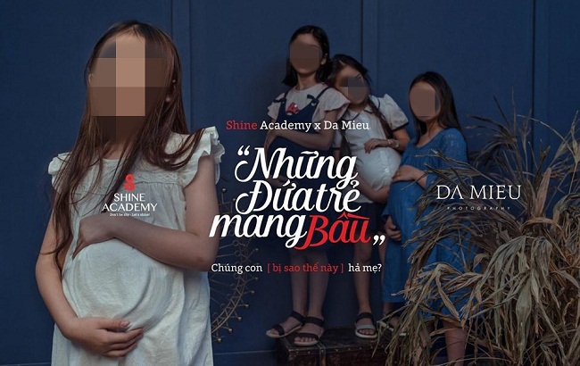 Tin trong nước - Nhiếp ảnh gia nói gì về bộ ảnh 'Những đứa trẻ mang bầu' gây tranh cãi?