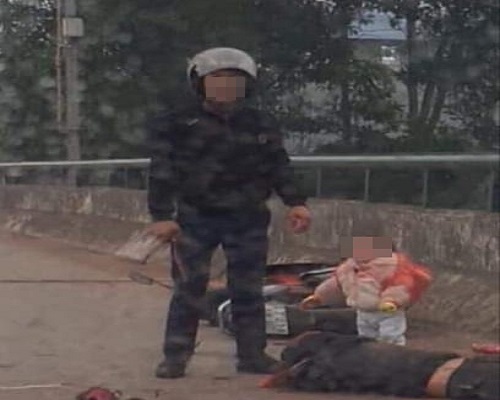 Tin trong nước - Thái Nguyên: Truy tìm đối tượng chém trọng thương người phụ nữ đang chở con nhỏ trên cầu