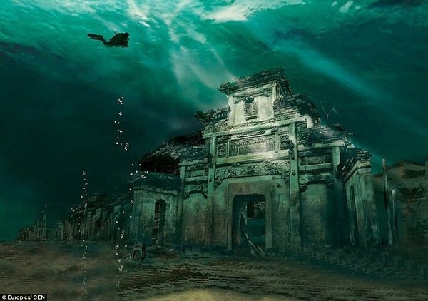 Tin thế giới - Shicheng - Thành phố 'Atlantis phương Đông' dưới đáy hồ huyền bí