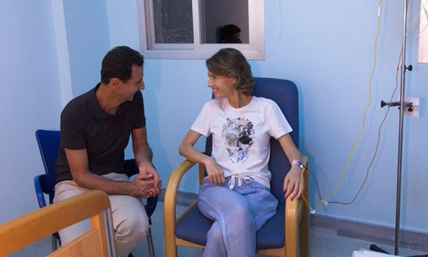 Tin thế giới - Phu nhân Tổng thống Syria đang điều trị ung thư vú