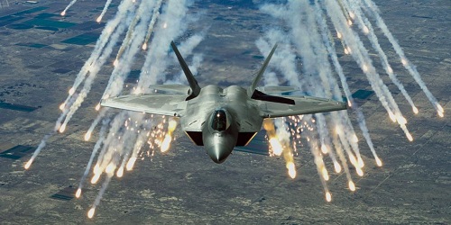 Tin thế giới - Tiêm kích tàng hình F-22 của Mỹ xua đuổi gần 600 máy bay trên bầu trời Syria