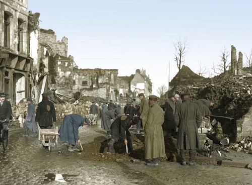 Tin thế giới - Tiết lộ những bức ảnh màu hiếm hoi về khoảng khắc lịch sử trong Thế chiến thứ I (Hình 6).