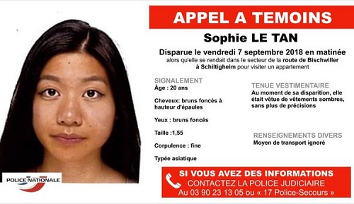 Tin thế giới - Nữ sinh gốc Việt mất tích tại Pháp, nghi phạm là kẻ có tiền án hãm hiếp