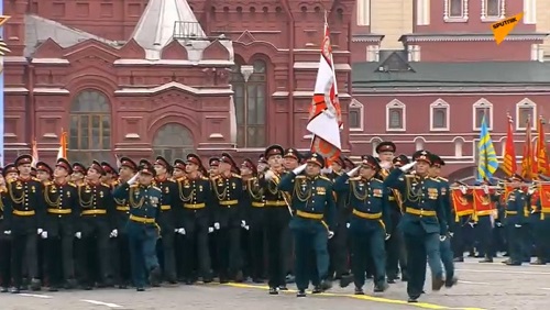 Tin thế giới - Chùm ảnh 13.000 binh sĩ Nga duyệt binh hoành tráng kỷ niệm Ngày Chiến thắng (Hình 6).