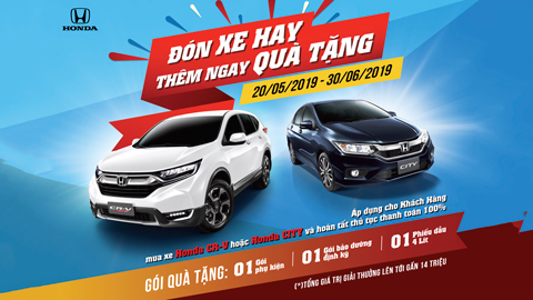 Xã hội - Honda Việt Nam triển khai chương trình khuyến mãi 'Đón xe hay, thêm ngay quà tặng'