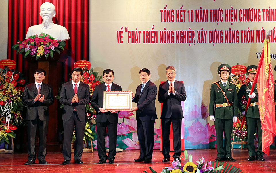 Xã hội - Hà Nội: Huyện Thường Tín đón nhận Huân chương Lao động hạng Nhất và Tổng kết 10 năm thực hiện Nông thôn mới (Hình 2).
