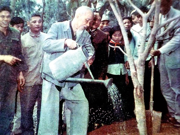 Xã hội - Chủ tịch Hồ Chí Minh với sự nghiệp Trồng cây và Trồng người (Hình 3).